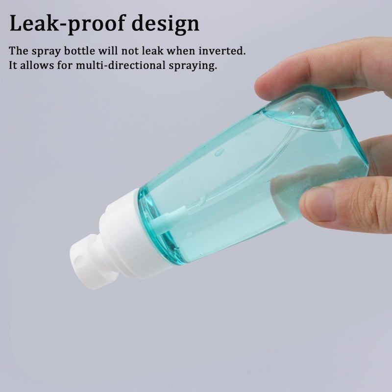 Cosywell Spray Bottle for Hair TSA Approved 3.4oz 100ml 3 Pack Leak Proof Travel Spray Bottle Empty Refillable Small Spray Bottles for Perfume Essential Oils Toners Rose Water Cosmetics (3Green) - Image 4